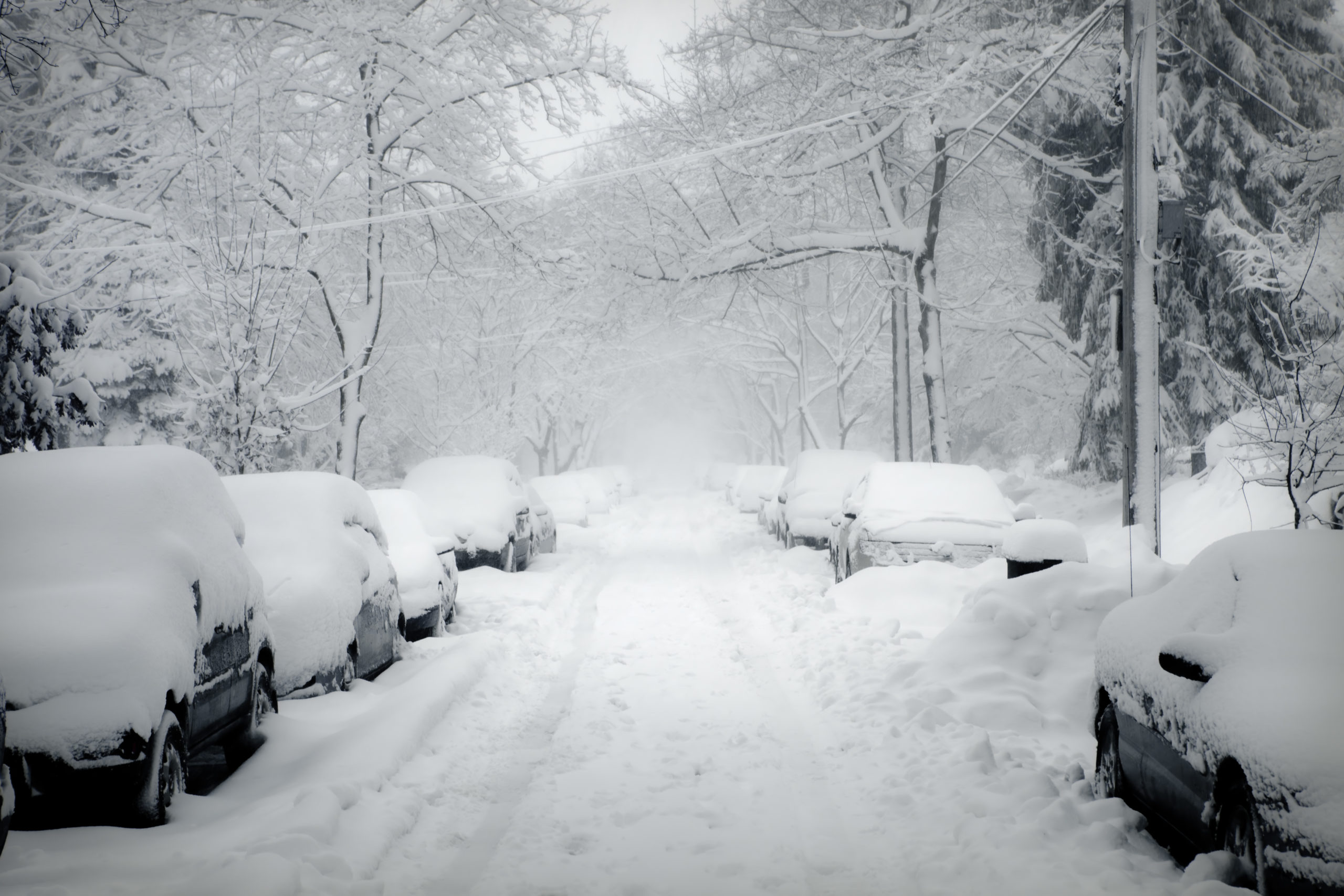 what to do if stuck in snow storm