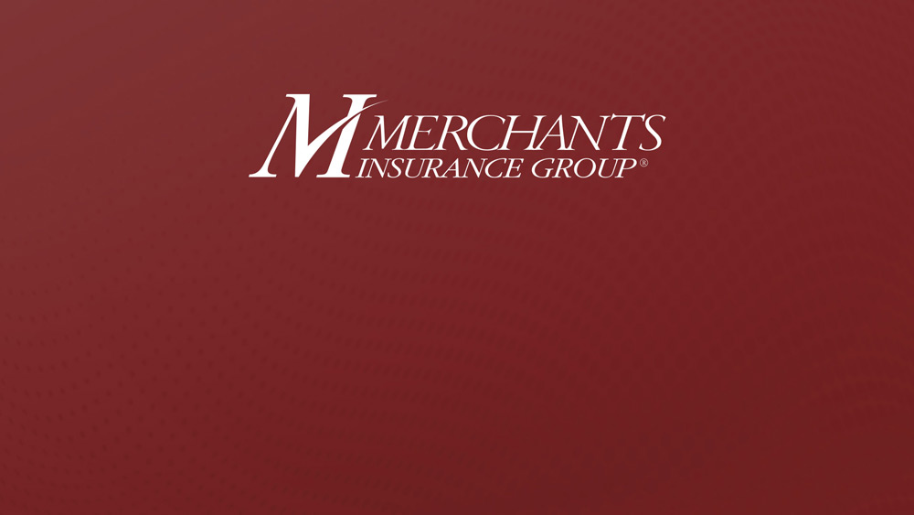 Merchants Insurance Group logo with background