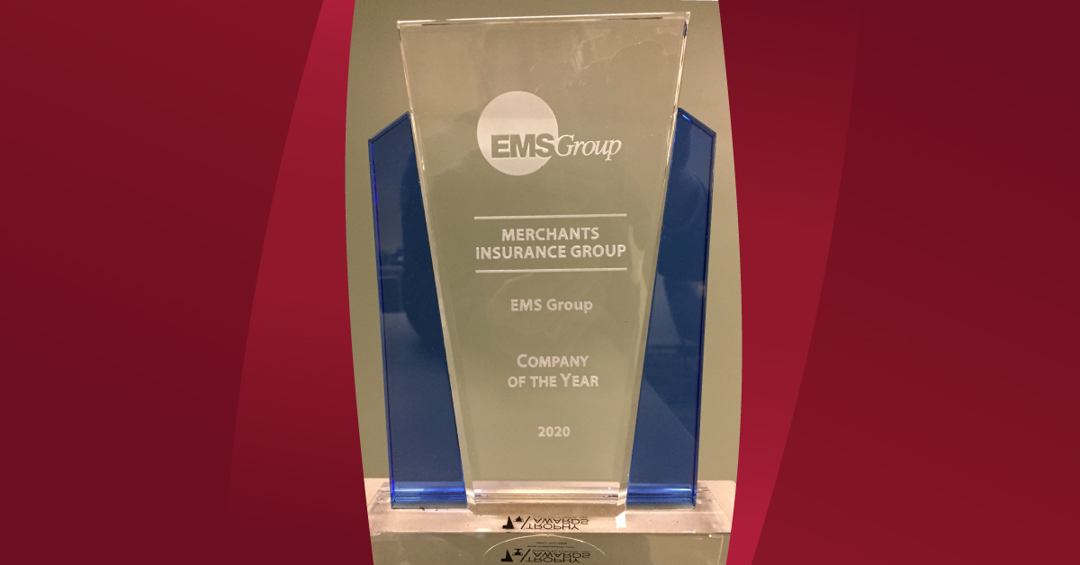 Merchants Insurance Group Named Partner Company of the Year by EMS Group