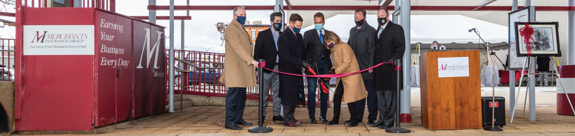 Merchants Insurance Group helps the NFTA, the city and the local economy with renovation work on Main/Seneca street Metro Rail stations