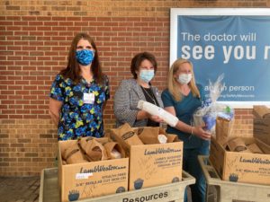 Merchants Insurance Group, in partnership with Gallant Insurance Agency and Nadeau’s Subs, Salads and Wraps, provides thank-you lunch to healthcare workers at 5 Southern New Hampshire and Seacoast hospitals
