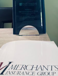 Merchants Insurance Group Named 2019 Small Commercial Carrier of the year by the North American Insurance Alliance