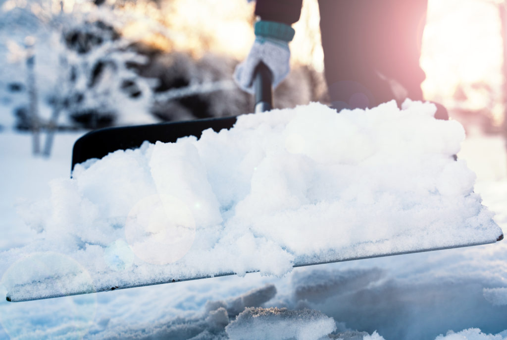 snow shoveling and snowblowing safety