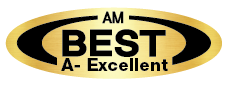 AM Best logo with A- Excellent Rating