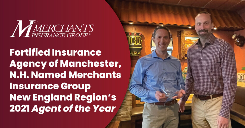 fortified insurance new england merchants insurance group agent of the year