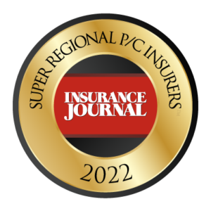 Super Regional P/C Insurers award for Merchants logo, from Insurance Journal