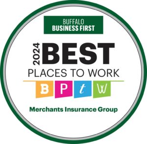 Merchants Insurance Group's 2024 Best Places to Work badge