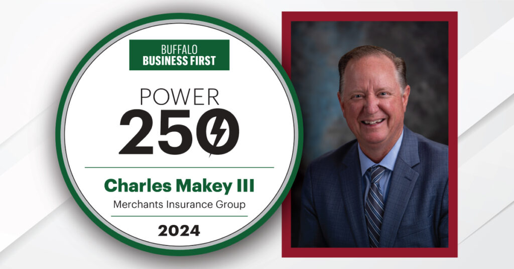 Charles Makey Named on Business first's Power 250 for third consecutive year; photo of Charles Makey