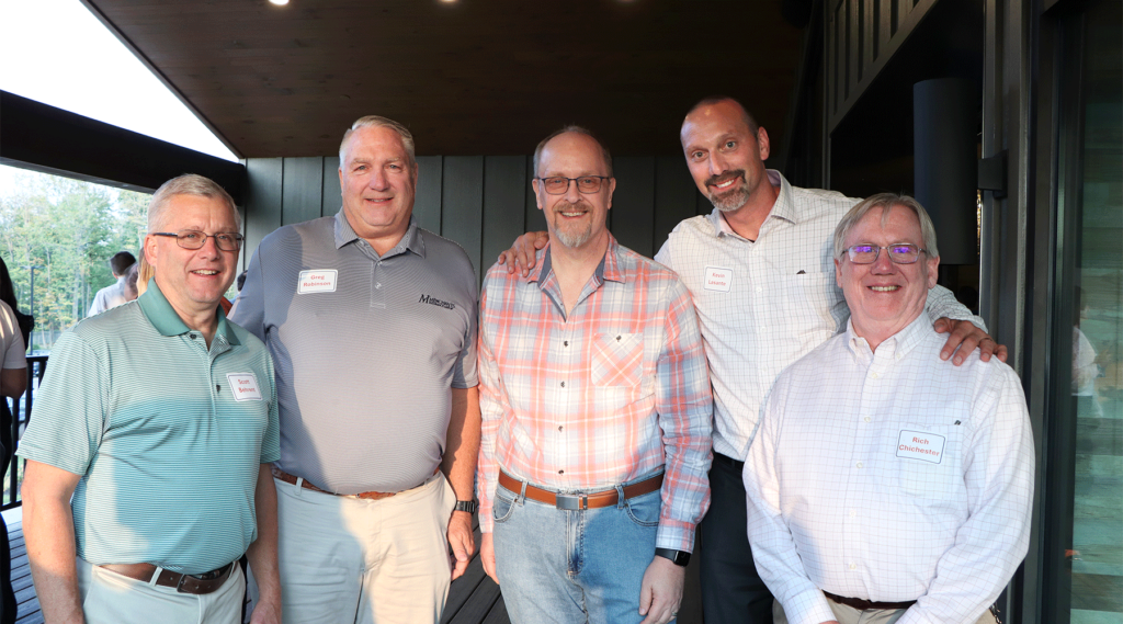 From left: Scott Behrent, Vice President, National Distribution; Greg Robinson, Regional Vice President, Western Strategic Business Center (WSBC); Joe Swiderski, Regional Vice President, Eastern Strategic Business Center (ESBC); Kevin Lasante, Regional Vice President, New England Regional Office (NERO); Rich Chichester, Regional Vice President, Midlantic Regional Office (MRO)