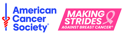 American Cancer Society - Making Strides Against Breast Cancer logos