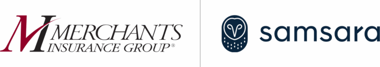 Merchants Insurance Group & Samsara Logos