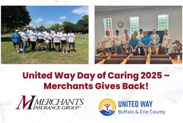 Group photos of Merchants colleagues participating in United Way Day of Caring 2025