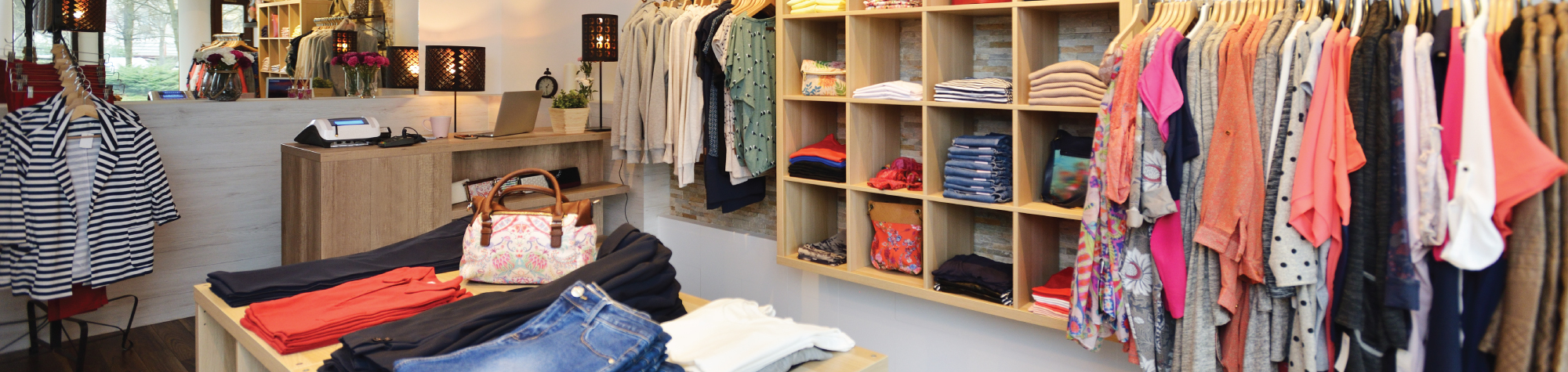 retail space; clothing store