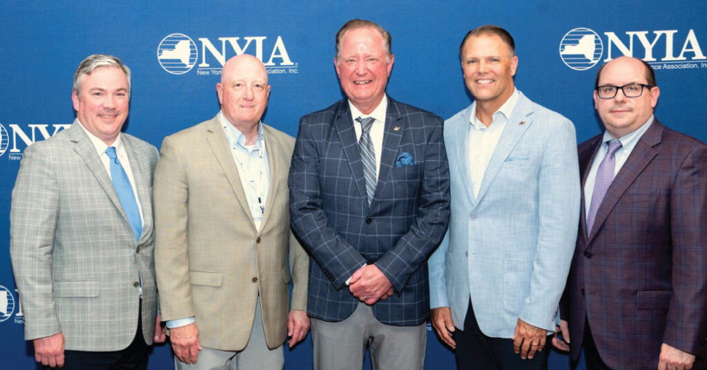 Merchants Insurance Group leadership at New York Insurance Alliance Conference 2026